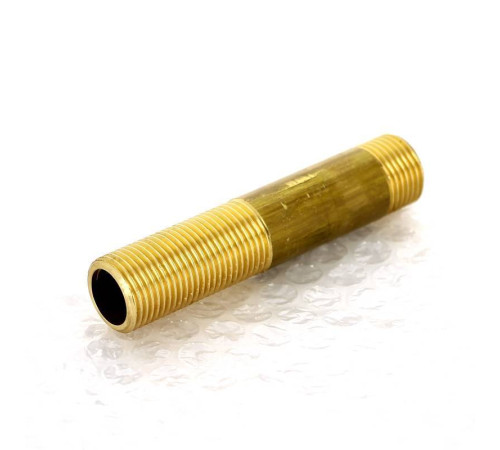 Сгон латунный Tiemme 1/2 x 100 мм наружная резьба 1500286