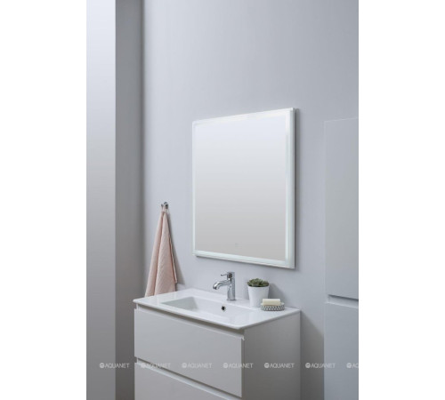 Зеркало Aquanet Nova Lite 75 белый глянец 00242271