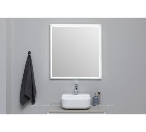 Зеркало Aquanet Nova Lite 75 белый глянец 00242271