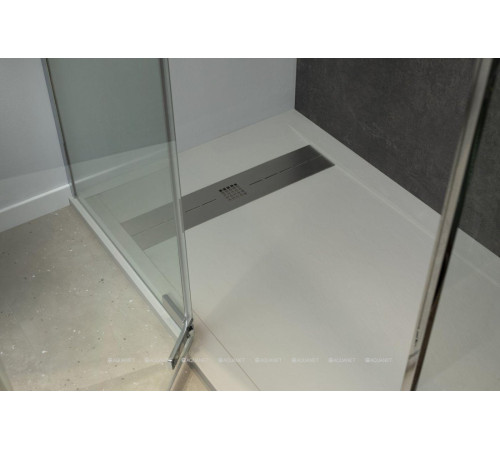 Душевой поддон Aquanet Delight NEW 900х900х30 мм белый камень без сифона 00255441