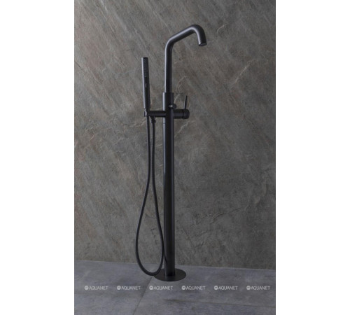 Смеситель напольный Allen Brau Priority высота 1037 мм Easy box черный матовый 5.31008-31