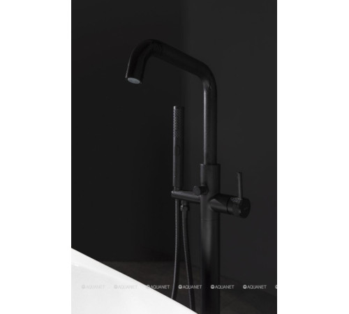 Смеситель напольный Allen Brau Priority высота 1037 мм Easy box черный матовый 5.31008-31