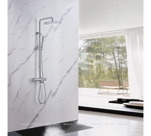 Душевая система Allen Brau Priority 800-1270 мм излив душ 300 мм хром 5.31A10-00