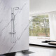 Душевая система Allen Brau Priority 800-1270 мм излив душ 300 мм хром 5.31A10-00