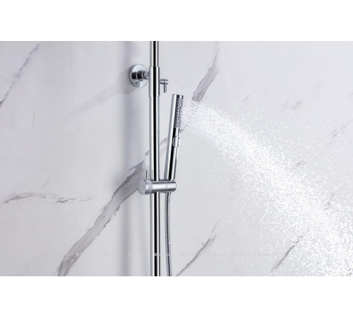 Душевая система Allen Brau Priority 800-1270 мм излив душ 300 мм хром 5.31A10-00