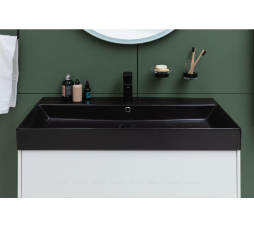 Раковина-столешница Sanovit Slim Synergy 100 см черный 17100-110