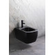 Биде подвесное Allen Brau LIBERTY 2 518x367 мм черный матовый 4.33010.31