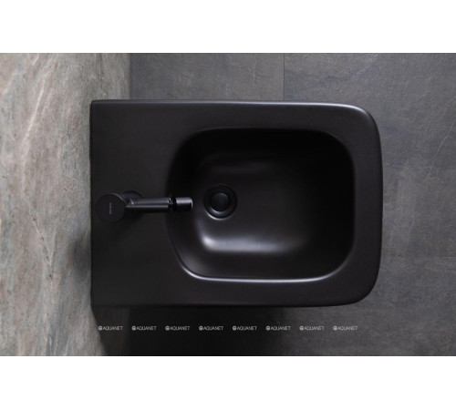 Биде подвесное Allen Brau LIBERTY 2 518x367 мм черный матовый 4.33010.31