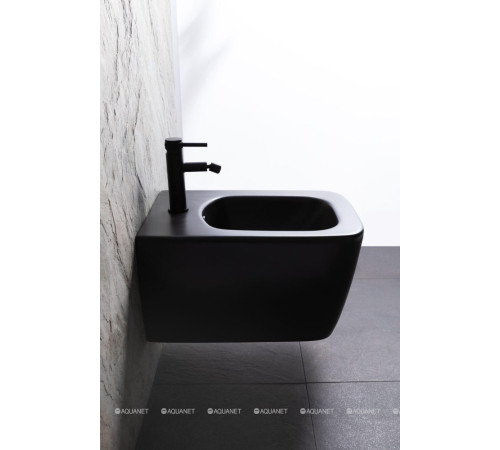 Биде подвесное Allen Brau LIBERTY 2 518x367 мм черный матовый 4.33010.31