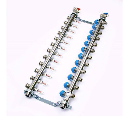 Коллекторная группа REHAU HKV-D 1 x 3/4 EK 12 выходов 208121