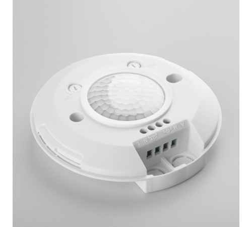 Инфракрасный датчик движения 6м 2000W 360° IP20 SNS-M-11 белый