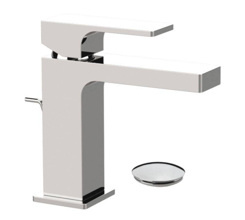 Смеситель для раковины Remer Absolute с донным клапаном хром AU10