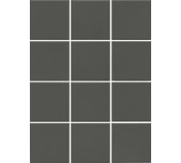 Мозаика Kerama Marazzi Агуста серый темный натуральный 9,8x9,8 см 1331