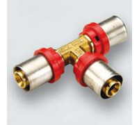 Тройник пресс Tiemme 26х16х20 мм 1650078