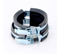 Хомут канализационный REHAU RAUPIANO PLUS шумопоглощающий на защелке 110 мм M8/M10 (2 шт) 122014