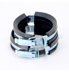 Хомут канализационный REHAU RAUPIANO PLUS шумопоглощающий на защелке 110 мм M8/M10 (2 шт) 122014