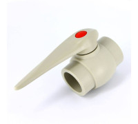 Кран шаровой полипропиленовый FV-Plast 50 мм рычаг AA271050000Z