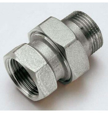 Разъемное соединение Tiemme 3/4 НВ прямое никелированное с прокладкой O-ring 1500076