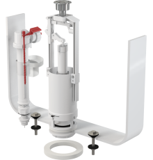 Выпускной комплект Alca plast со стоп-кнопкой и впускным механизмом A17 1/2 CHROM SA2000S 1/2 CHROM