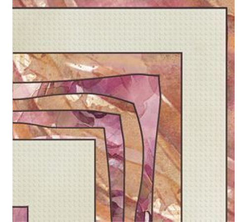 Декор Europa Ceramica Acuarela Esquina 22,5х22,5 см х9999015741