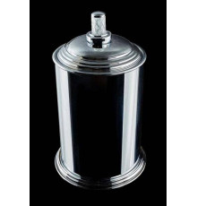 Ведро мусорное напольное Boheme Murano Cristal хром 10907-CRST-CH