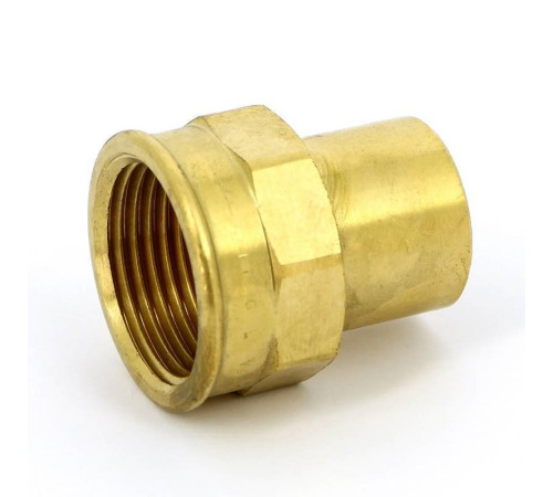 Муфта-вставка Viega 94246G 28 мм х 1 ВР бронза под пайку 117849