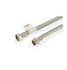 Гибкая подводка для воды Uni-Fitt DN 13 3/4 НВ 150 см нержавеющая сталь 509S3015