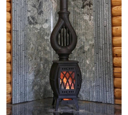 Конвектор на дымоход PROMETALL Лира 130М-115М черный УТ000017220