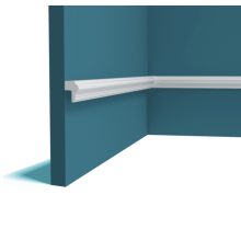 Молдинг финишный Perfect Plus P178 из ударопрочного полимера 35х15х2000 мм P178