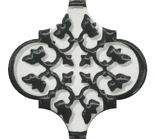 Декор Kerama Marazzi Арабески орнамент глянцевый 6,5х6,5 см OS\A26\65000