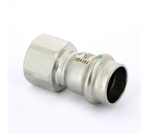 Муфта переходная пресс-В Viega Sanpress Inox нержавеющая сталь 18x1/2 436599