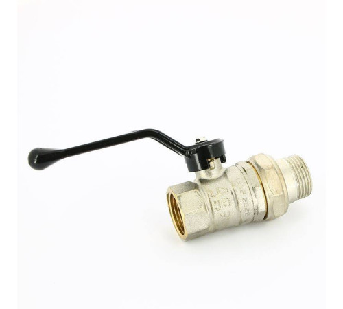 Кран шаровой LD Pride НВ 1 полнопроходной с разъемным соединением ручка 47.307.25