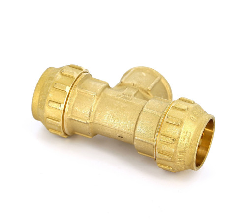 Тройник обжимной с внутренней резьбой Tiemme 32х1х32 для ПНД 3400023