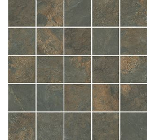 Декор Kerama Marazzi Рамбла коричневый мозаичный 25х25 см MM12132