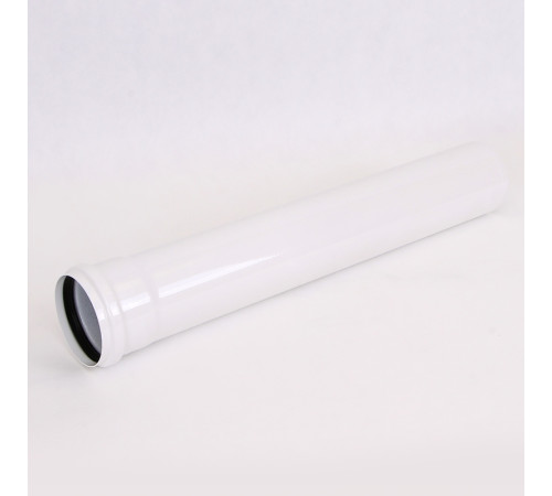 Труба дымохода эмалированная BAXI 80 мм L=500 мм 509929