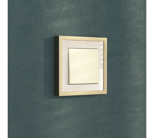 Клавиша для выключателя перекрестного (шампань) W1119011