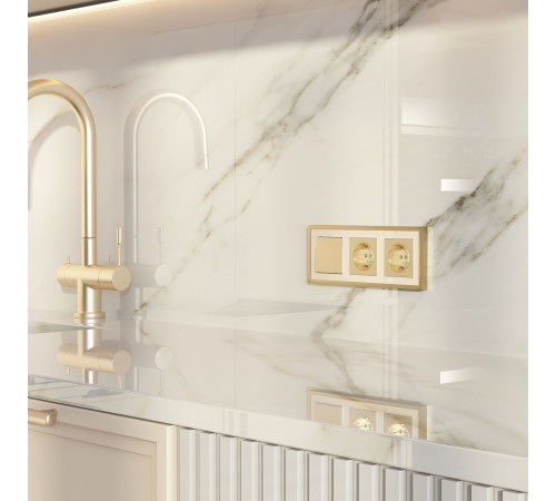 Клавиша для выключателя перекрестного (шампань) W1119011