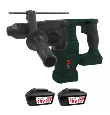 Перфоратор аккумуляторный KLPRO KLPM18BH-80 бесщеточный 18 В 2x8.0 Ач KLPM18BH-80