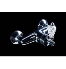 Смеситель для душа Boheme Vogue Crystal однорычажный хром глянцевый 224-CRST