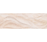Плитка настенная Laparet Pegas бежевая рельеф 20х60 см 17-10-11-1179