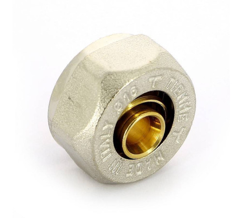 Соединитель обжимной Tiemme евроконус для металлопластиковой трубы 16(2.0)х3/4 EK 1440G0002