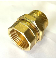 Сгон разъемный американка LD Pride DN32 1 1/4 ВР/НР латунь LD.65.520.32