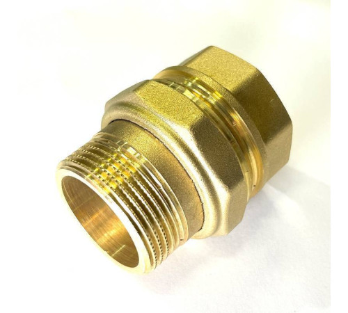 Сгон разъемный американка LD Pride DN32 1 1/4 ВР/НР латунь LD.65.520.32