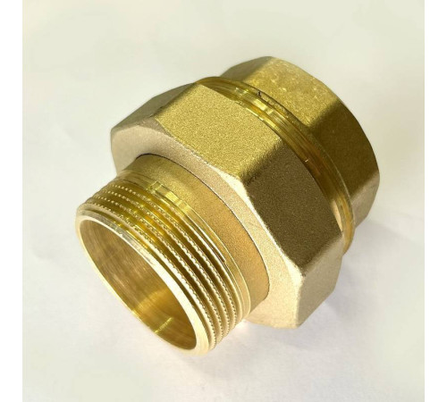 Сгон разъемный американка LD Pride DN40 1 1/2 ВР/НР латунь LD.65.520.40