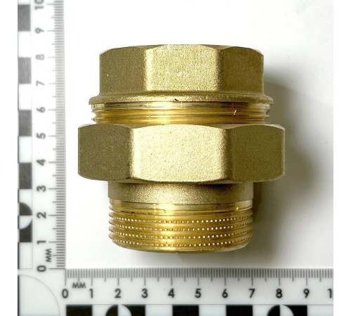 Сгон разъемный американка LD Pride DN40 1 1/2 ВР/НР латунь LD.65.520.40