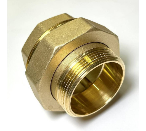 Сгон разъемный американка LD Pride DN50 2 ВР/НР латунь LD.65.520.50