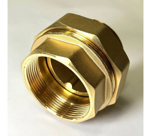 Сгон разъемный американка LD Pride DN50 2 ВР/НР латунь LD.65.520.50