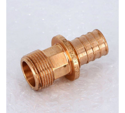 Муфта надвижная REHAU Rautitan RX+ 25х3/4 с наружной резьбой бронза 14563181001