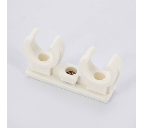 Хомут для труб Walraven BIS StarLock 20-22 мм двойной с латунной втулкой M6 0853222