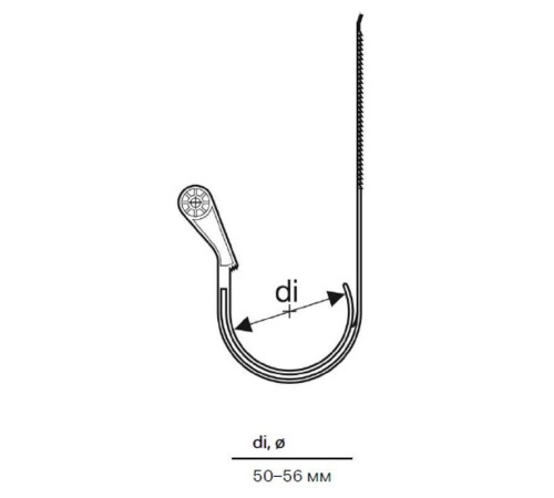 Хомут Geberit GIS для канализационной трубы 75 мм 365.050.00.1
